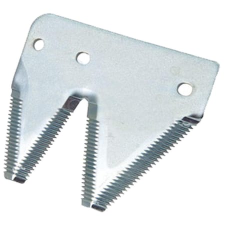 Aftermarket RH End Sections, Chrm Top Ser Card of 2 wRivets A-712-730-AI